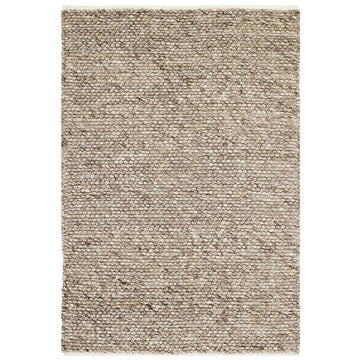 Savannah Modern Plain Mottled Beaded Pebble Chunky Hand-Woven Textured Felted Wool Yarn Looped Pile Taupe/Grey/Ivory Rug-Melrose-Rug Love - The Most Loved Rug Store